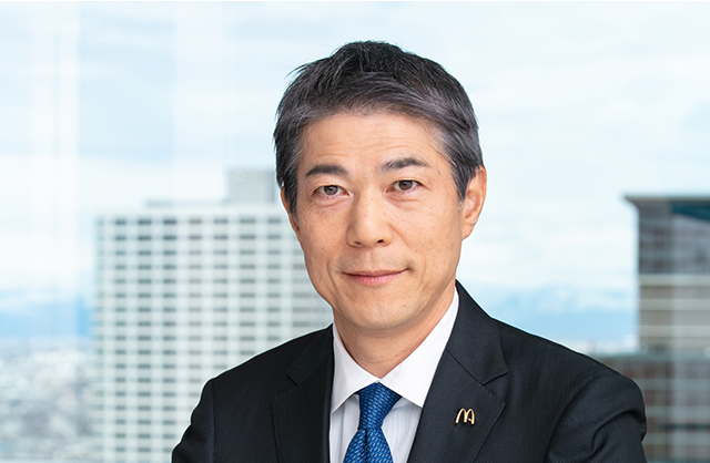 日本マクドナルド株式会社 代表取締役社長兼CEO　日色 保