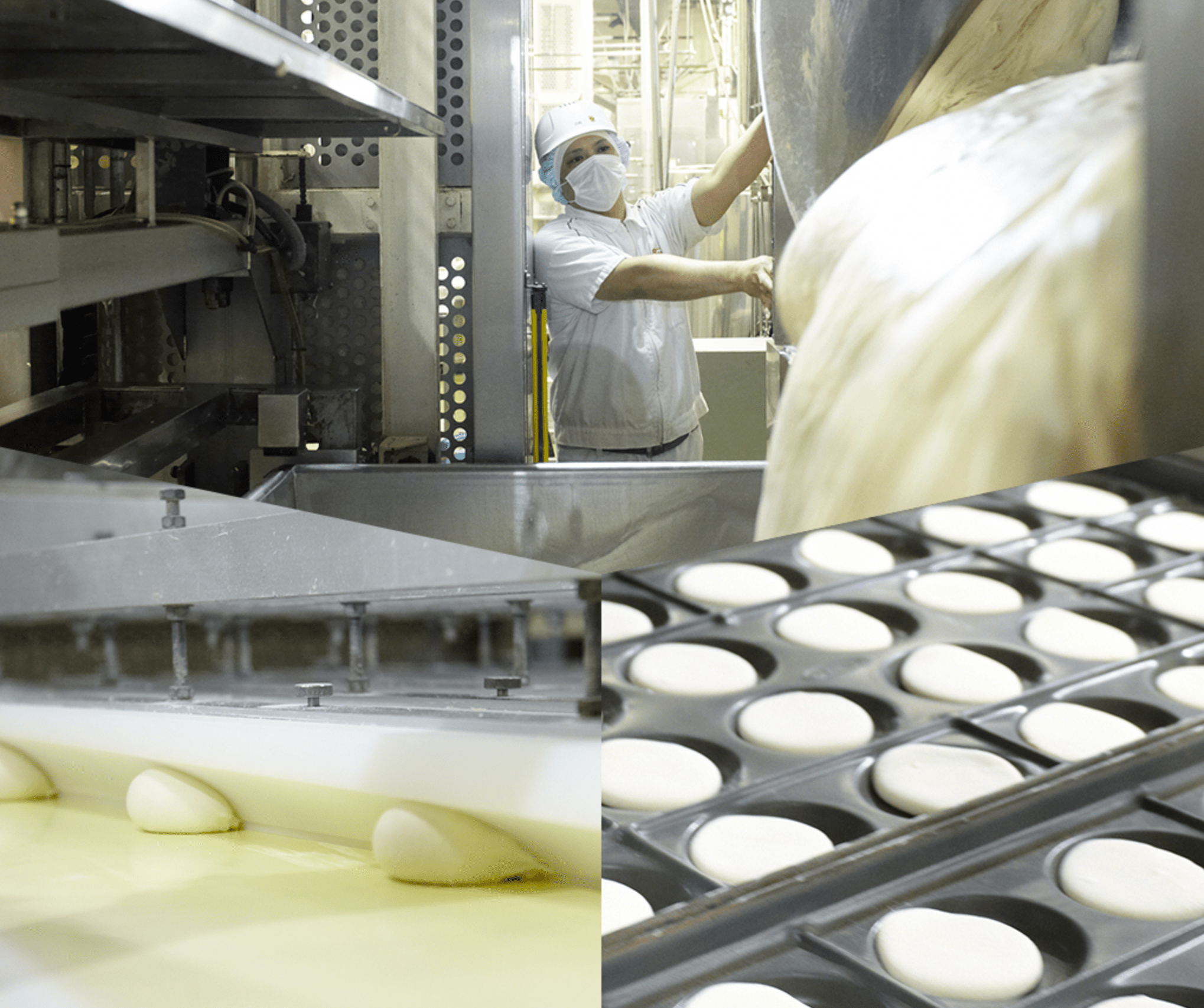 バンズならではの食感を。