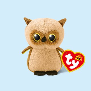 ハッピーセット「Ty(タイ)せかいのどうぶつのぬいぐるみ」アメリカワシミミズク