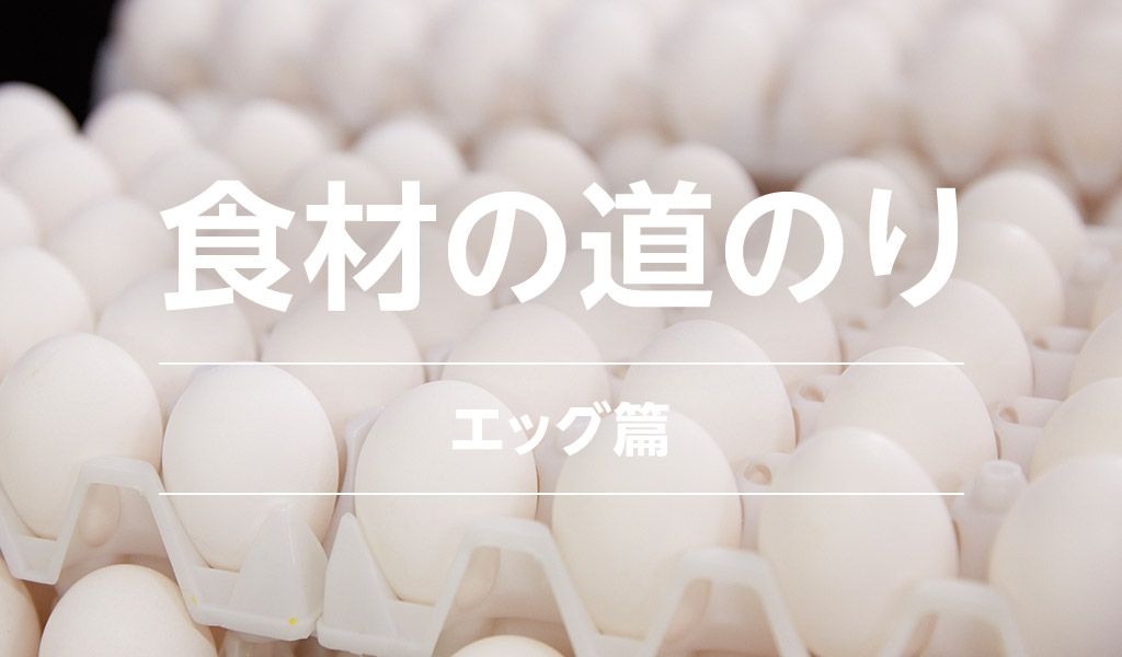 食材の道のり エッグ（卵）篇