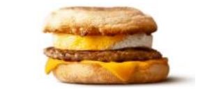 ソーセージエッグマフィン