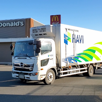 配送業務の効率化で省エネ