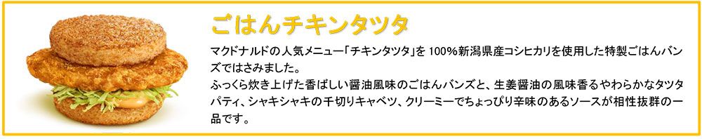ごはんチキンタツタ