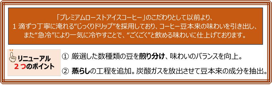 プレミアムローストアイスコーヒー