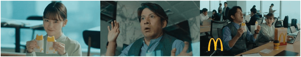 1月に引き続き、朝マック®新TVCMで岡田准一さんと山田杏奈さんが再共演