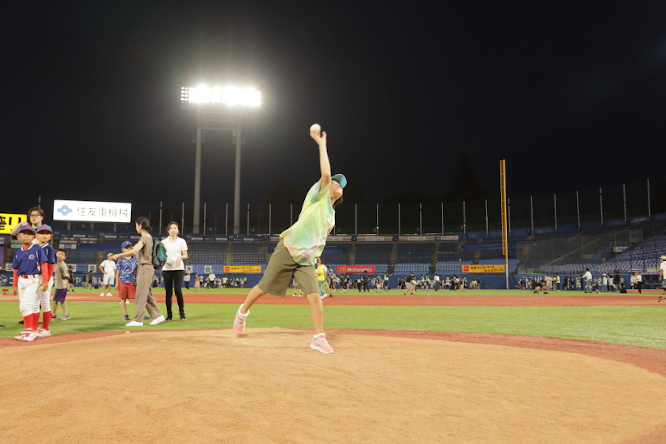 野球体験イベント「野球であそぼー！ IN JINGU STADIUM」