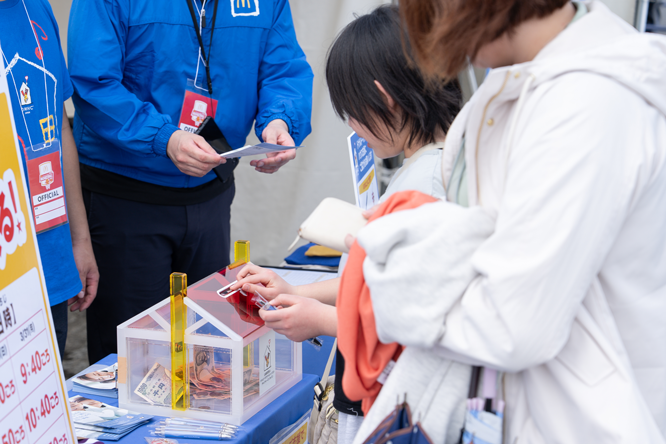 多くの方々が支援にご協力くださいました。