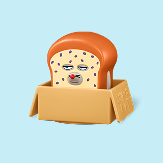 パンどろぼう まちぶせフィギュア＆食パンスタンプ