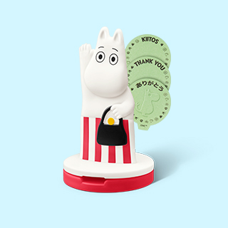 ムーミンママ シルエットかたおしスタンプ