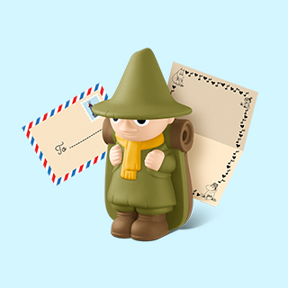 スナフキン バックパックメモホルダー