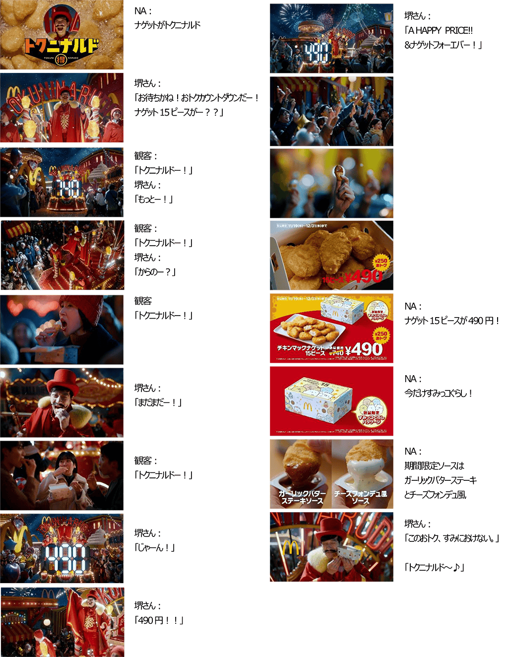 「冬ナゲット15ピース カウントダウン」篇 (30秒)