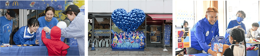 10月19日(日)青いマックの日当日の様子