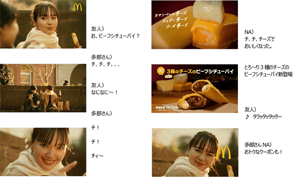 「とろ~り3種のチーズのビーフシチューパイ」篇 (15秒)