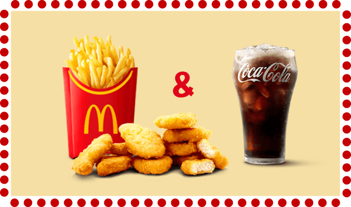 ポテナゲにはコカ・コーラ