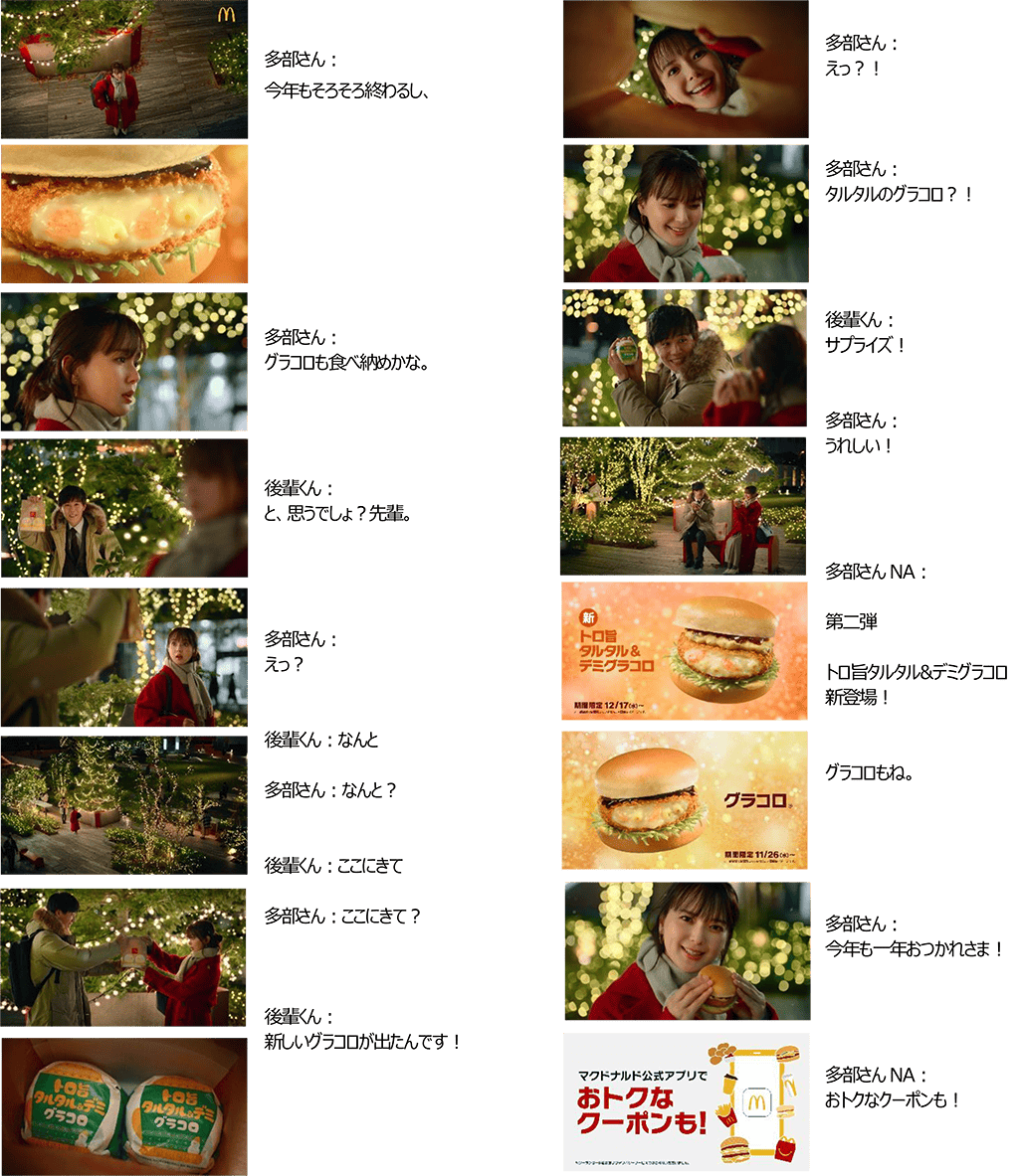 グラコロ「トロ旨タルタルデミグラコロ」篇(30秒)