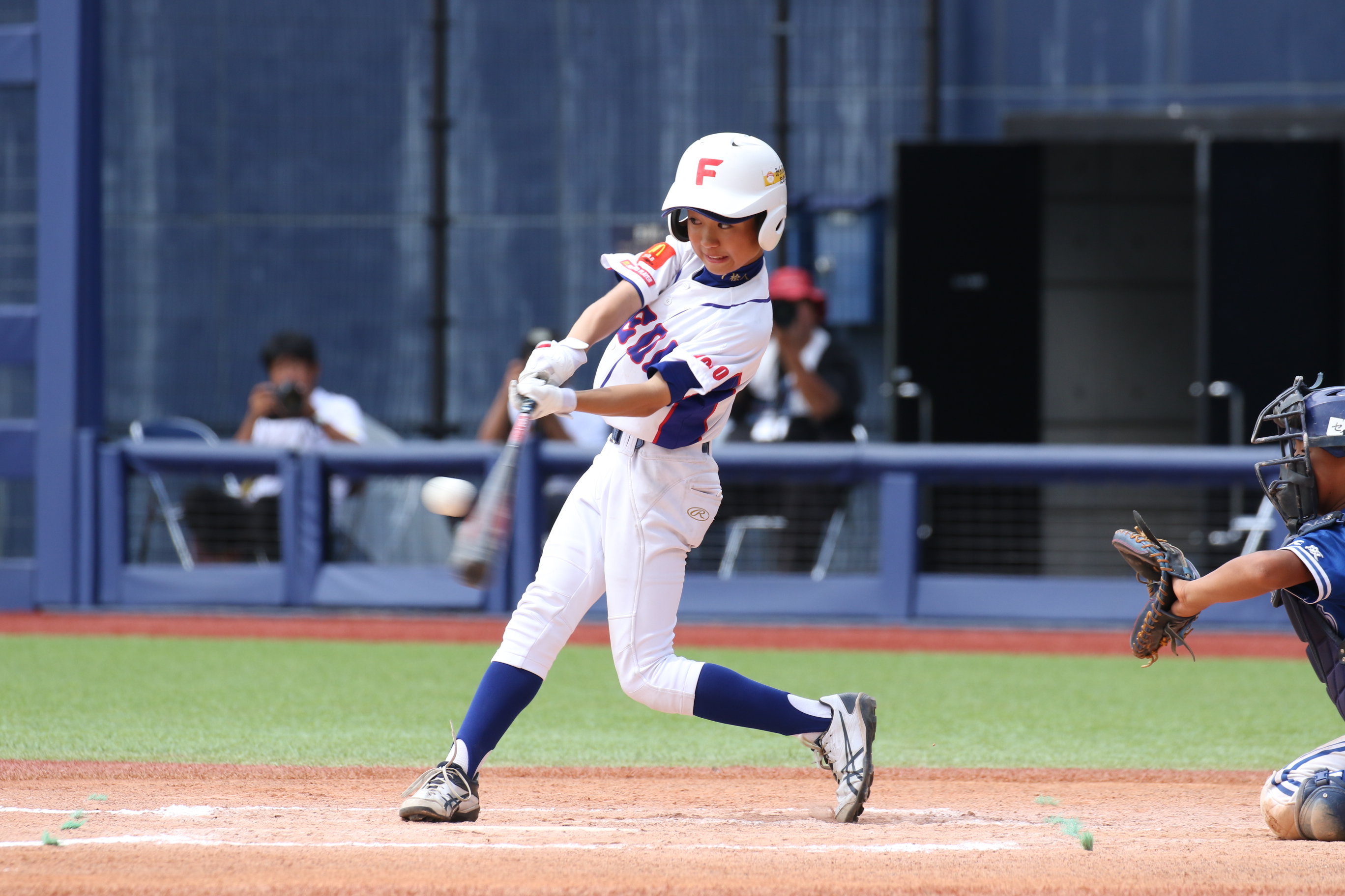 最後まで果敢なプレーを見せる「伊勢田ファイターズ」