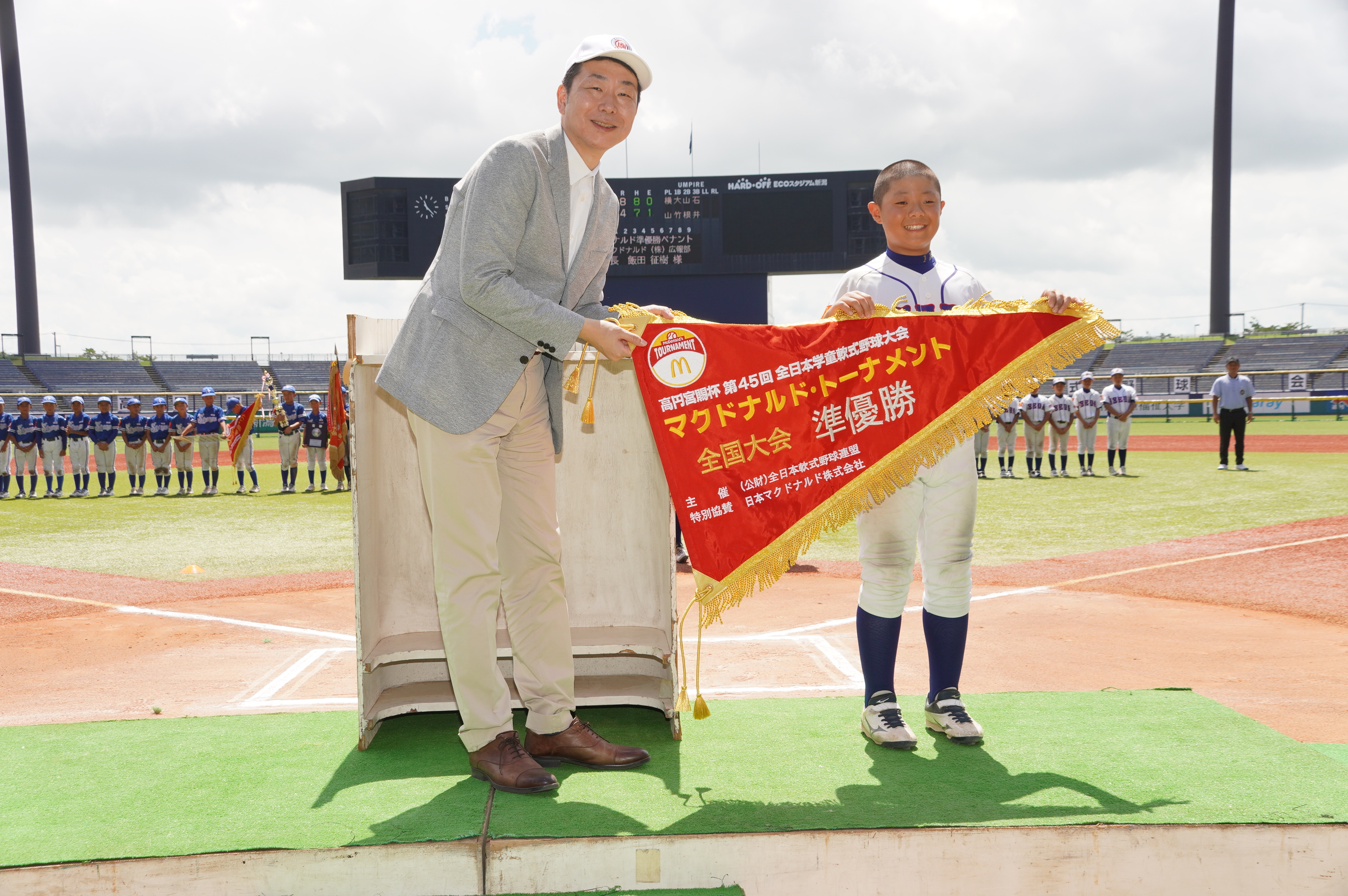 「伊勢田ファイターズ」準優勝おめでとう！