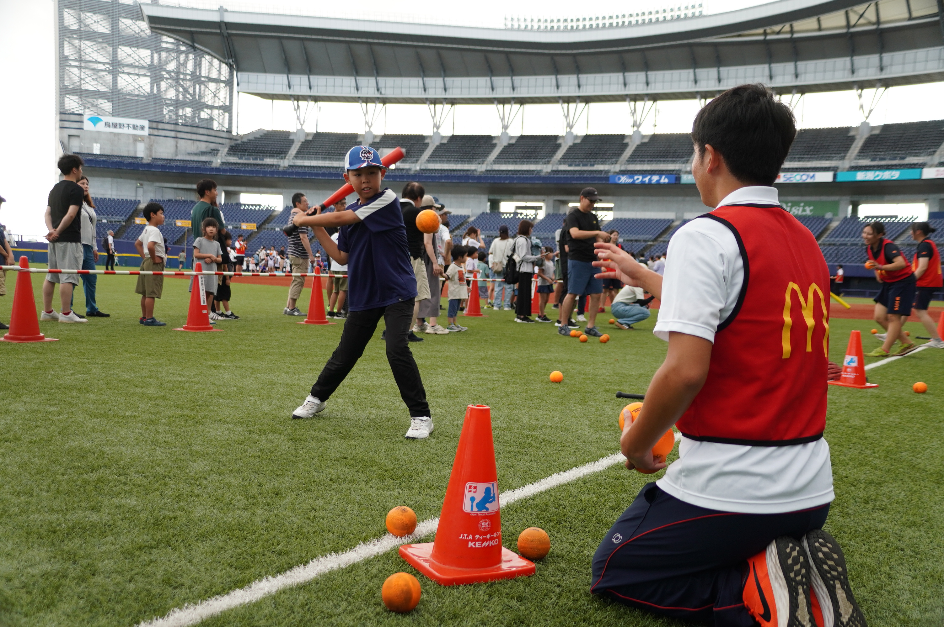 野球体験イベント「野球であそぼー！ IN NIIGATA」