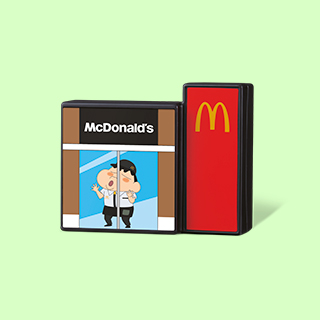 マクドナルドでカードパーティだゾ！