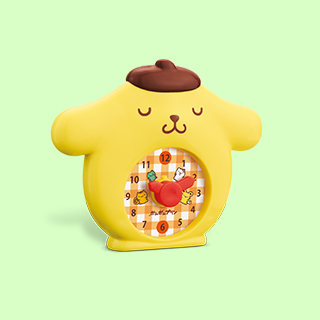 ポムポムプリン とけい型 メモスタンド