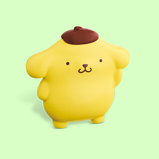 ポムポムプリン ベレー帽 じょうぎ