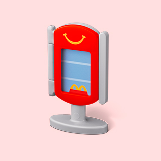 ハッピーセット おもちゃディスプレイ