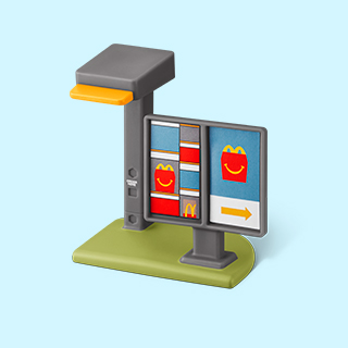 マクドナルド ドライブスルーメニューボード