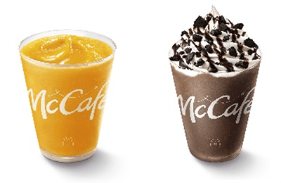 バリューセット®のドリンクが+200円(税込み)でフラッペ、スムージーに変更可能に