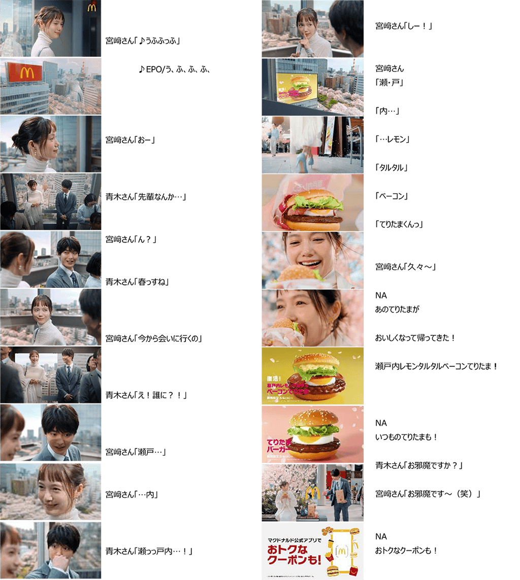 「瀬戸内レモンタルタルベーコンてりたま」篇(30秒)