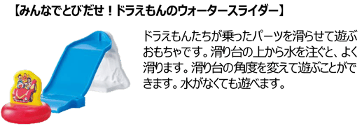【みんなでとびだせ！ドラえもんのウォータースライダー】