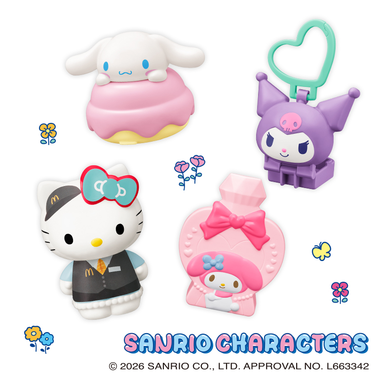 ハッピーセット「サンリオキャラクターズ」