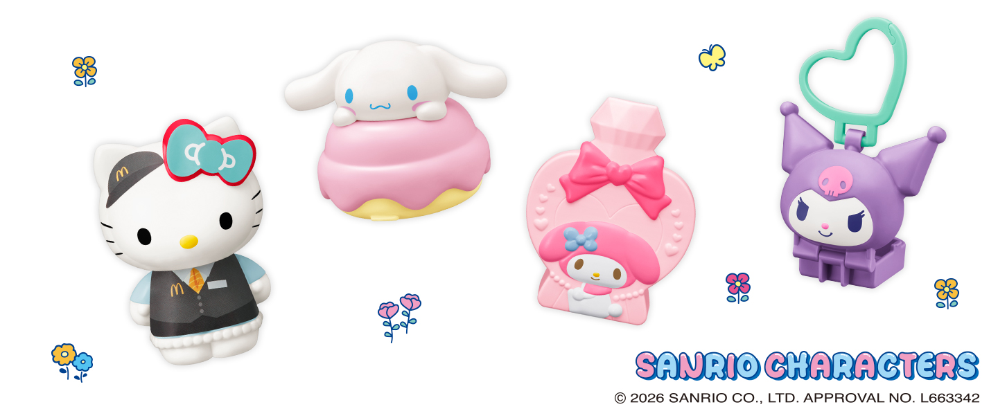 ハッピーセット「サンリオキャラクターズ」