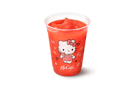 ハローキティのジューシーいちごスムージー