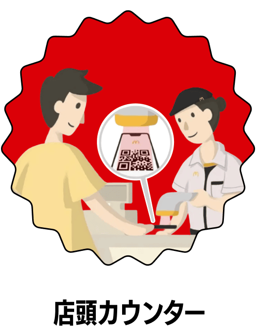 店頭カウンター