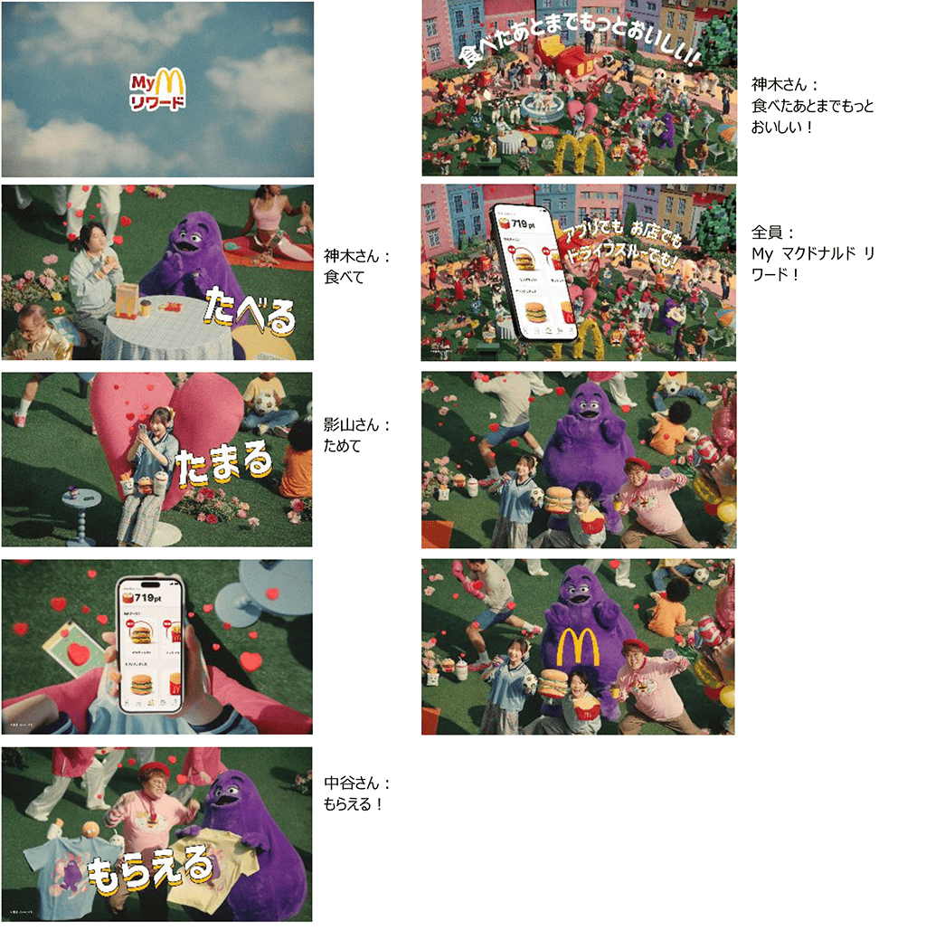 Myマクドナルド リワード「食べたあとまで」篇(15秒)