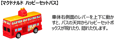マクドナルド ハッピーセットバス