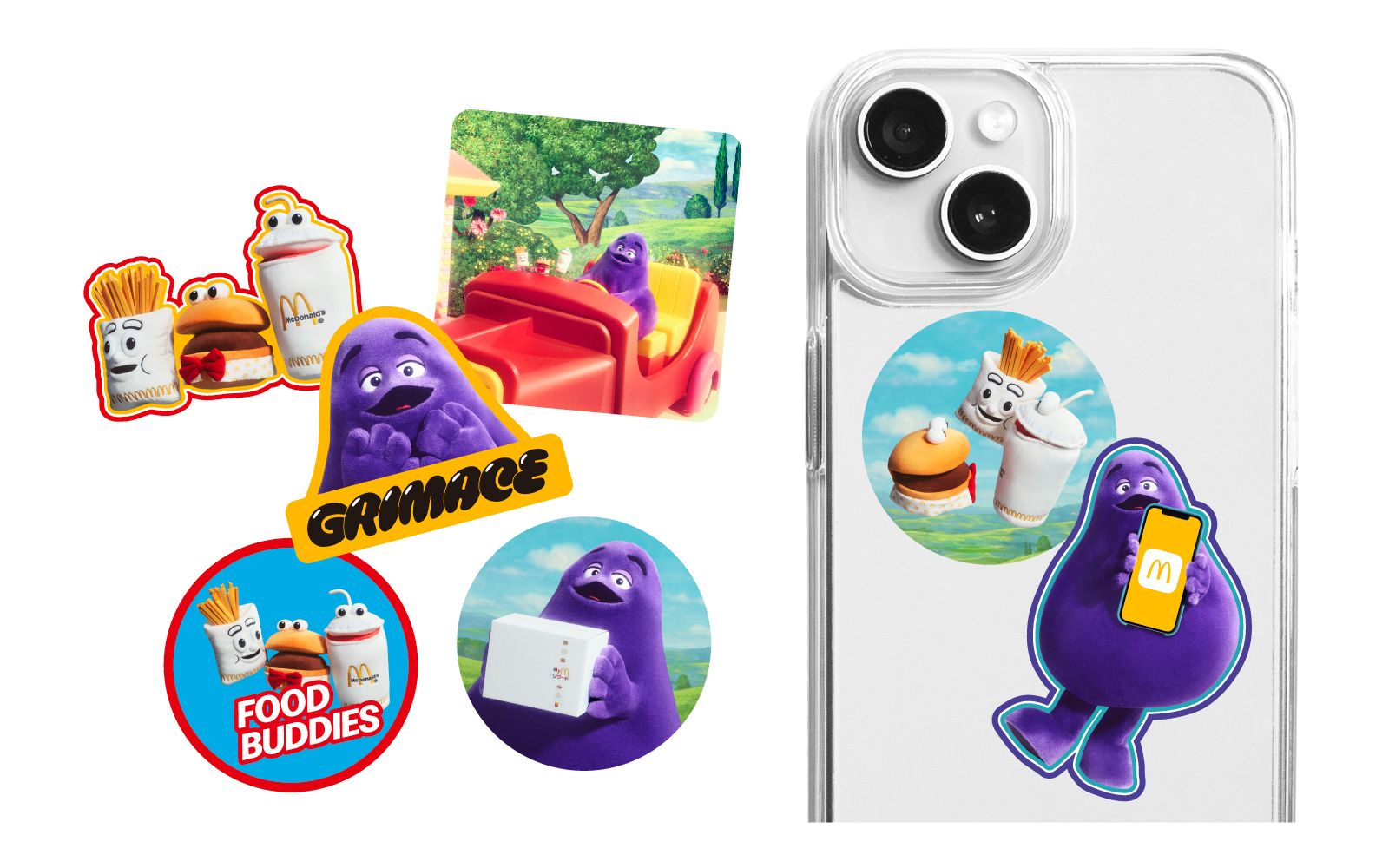 グリマス＆フードバディーズステッカー​