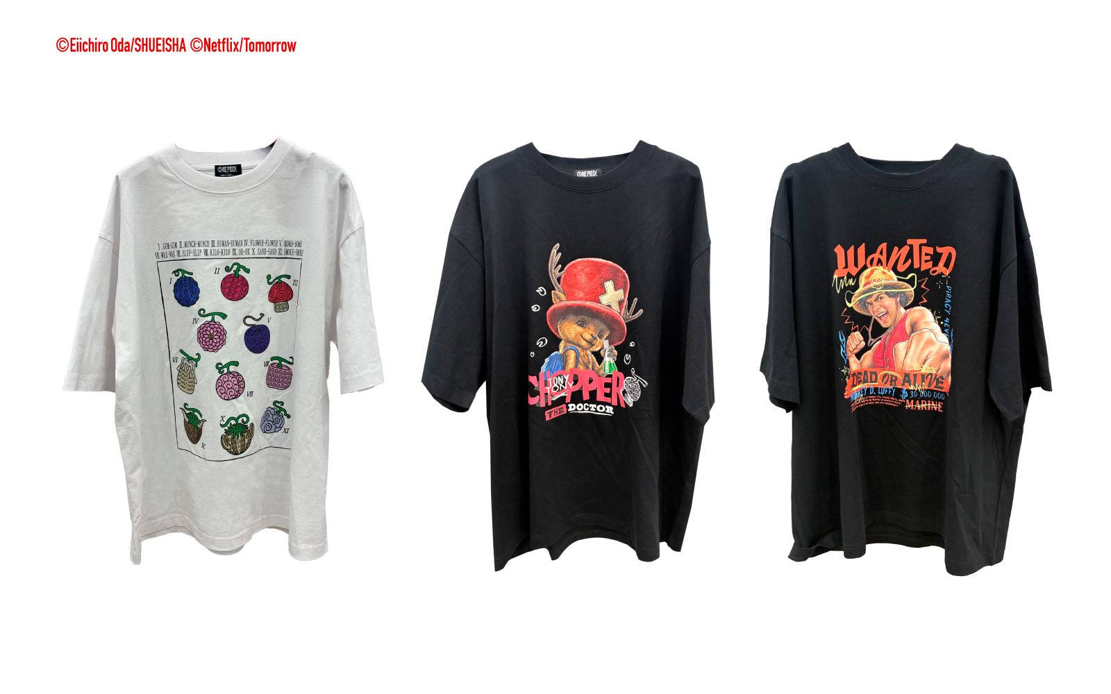 【Netflixシリーズ実写版「ONE PIECE」】コラボグラフィックT