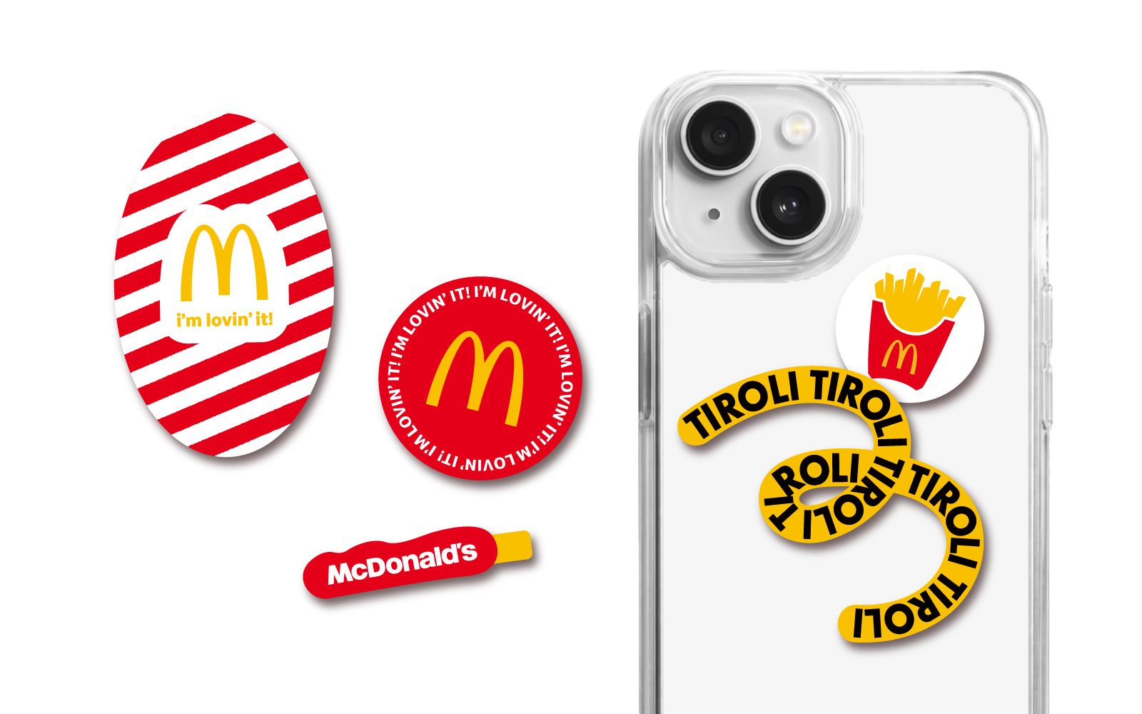 ポテトアイコン&ロゴ ステッカー​