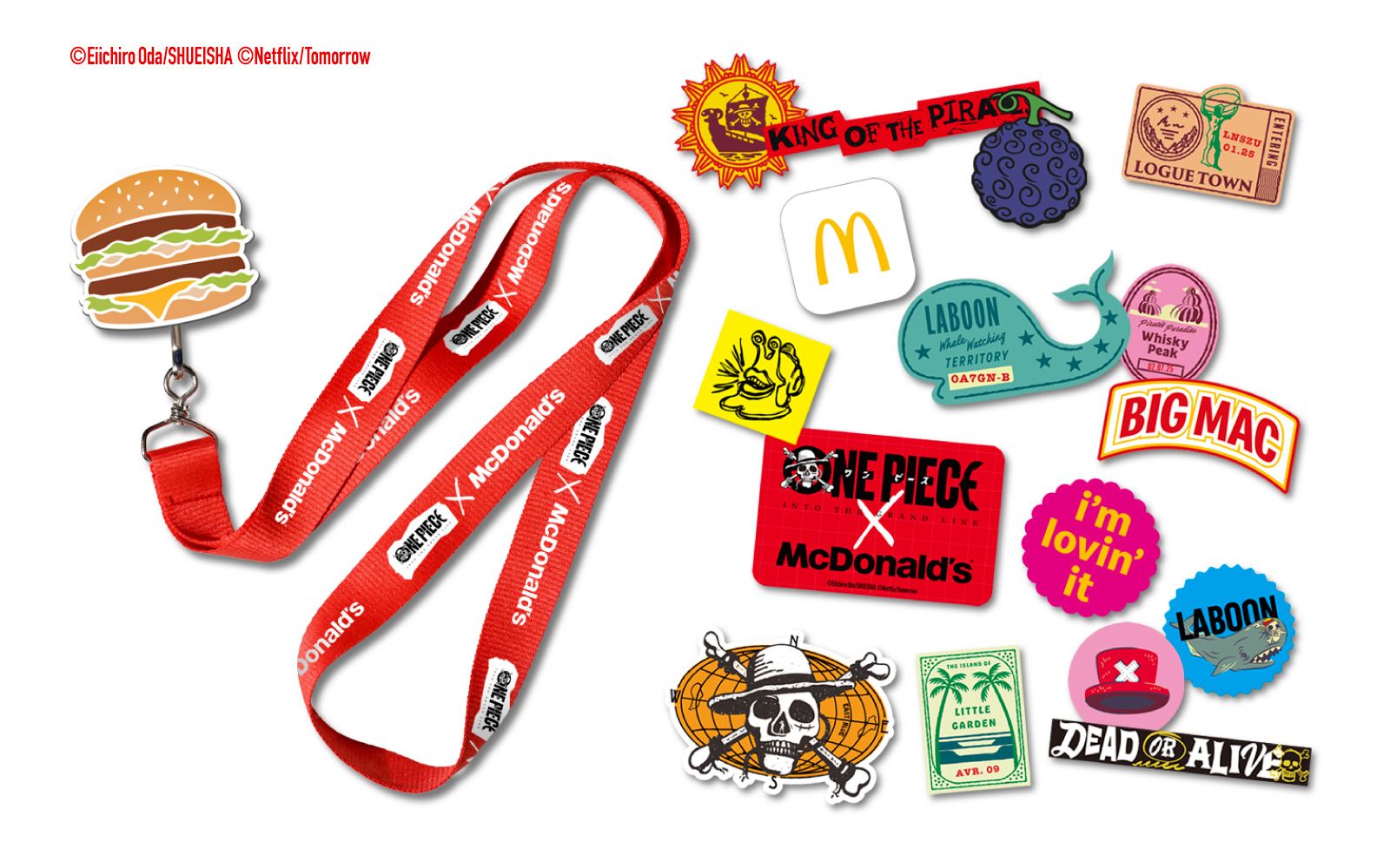 【当選者限定】実写版 ONE PIECE シーズン2 コラボ オリジナルスマホアクセサリー＋ステッカーセット​