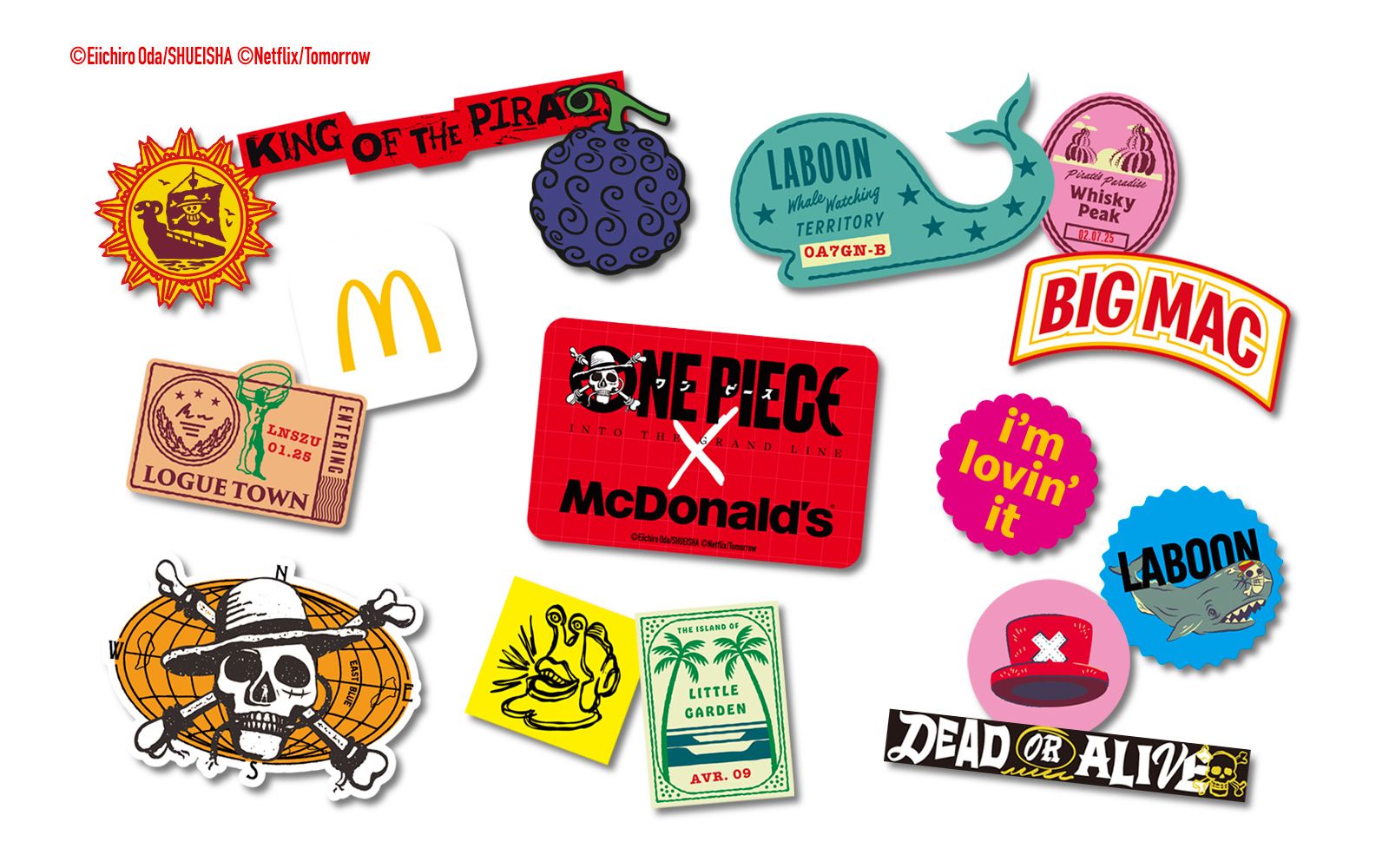 【当選者限定】実写版 ONE PIECE シーズン2 コラボ ステッカーセット