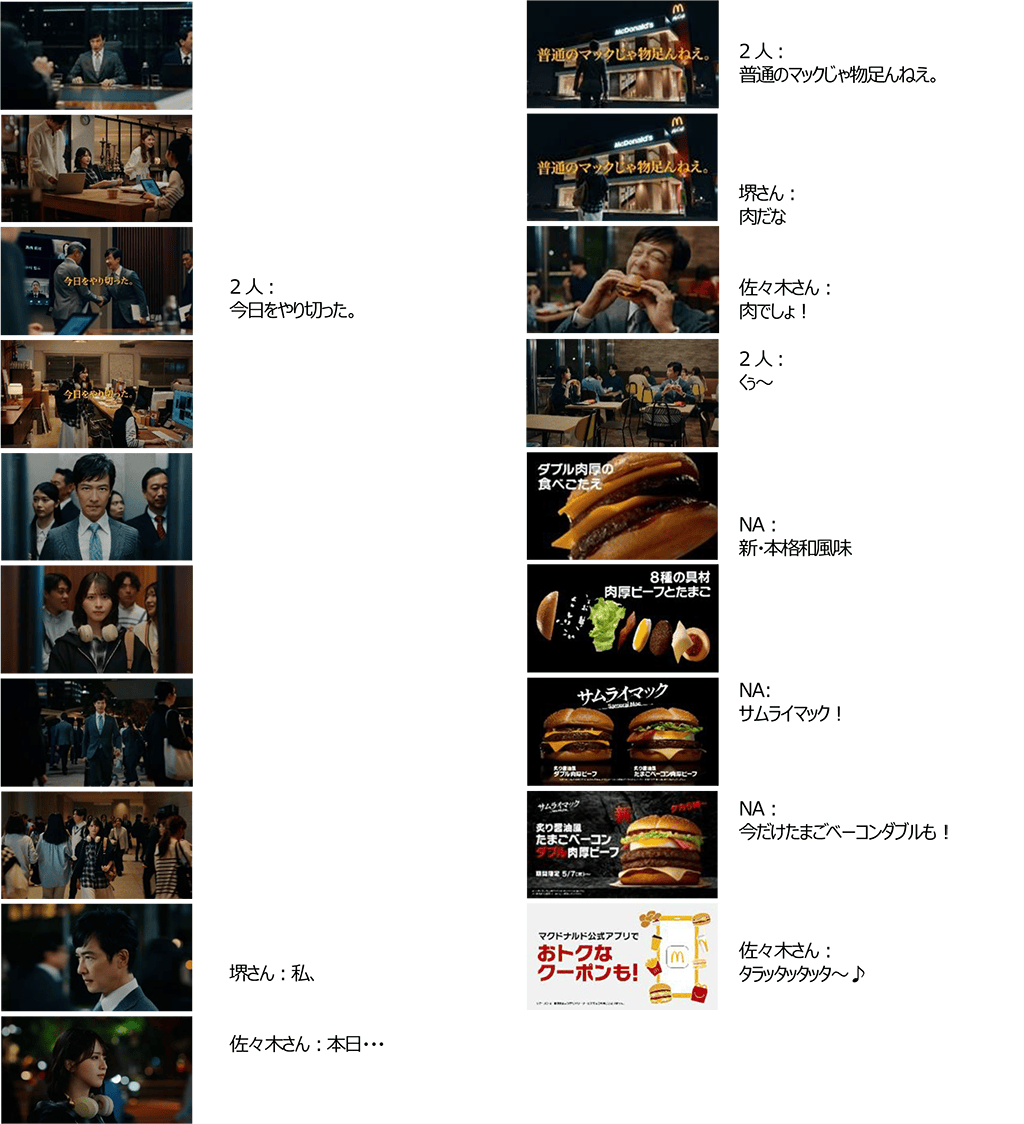 サムライマック「普通のマックじゃ物足んねえ。」篇(30秒)