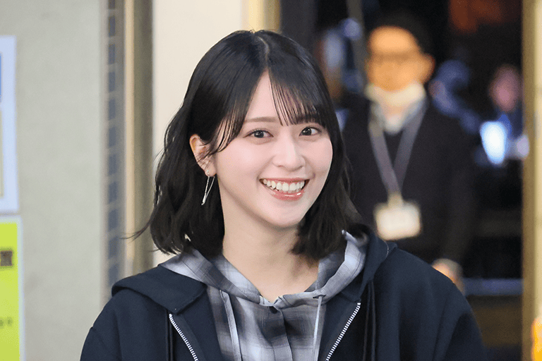 CM撮影時の佐々木舞香さん