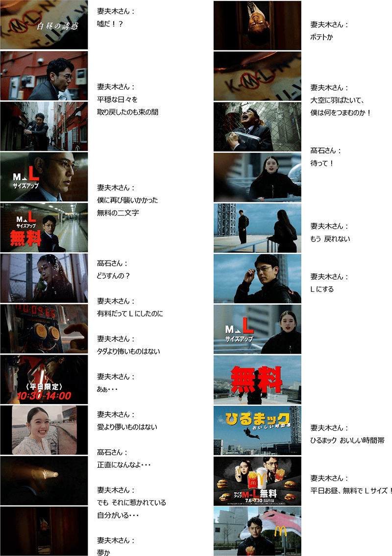 「白昼の誘惑 Lが無料」篇(30秒)