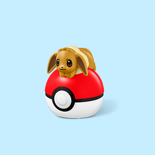 イーブイのモンスターボールローラー