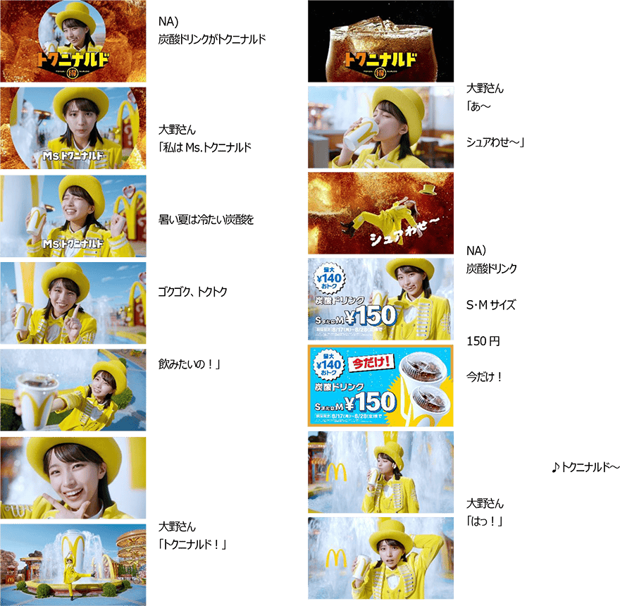 トク二ナルド「Ms.トクニナルド登場」篇(15秒)