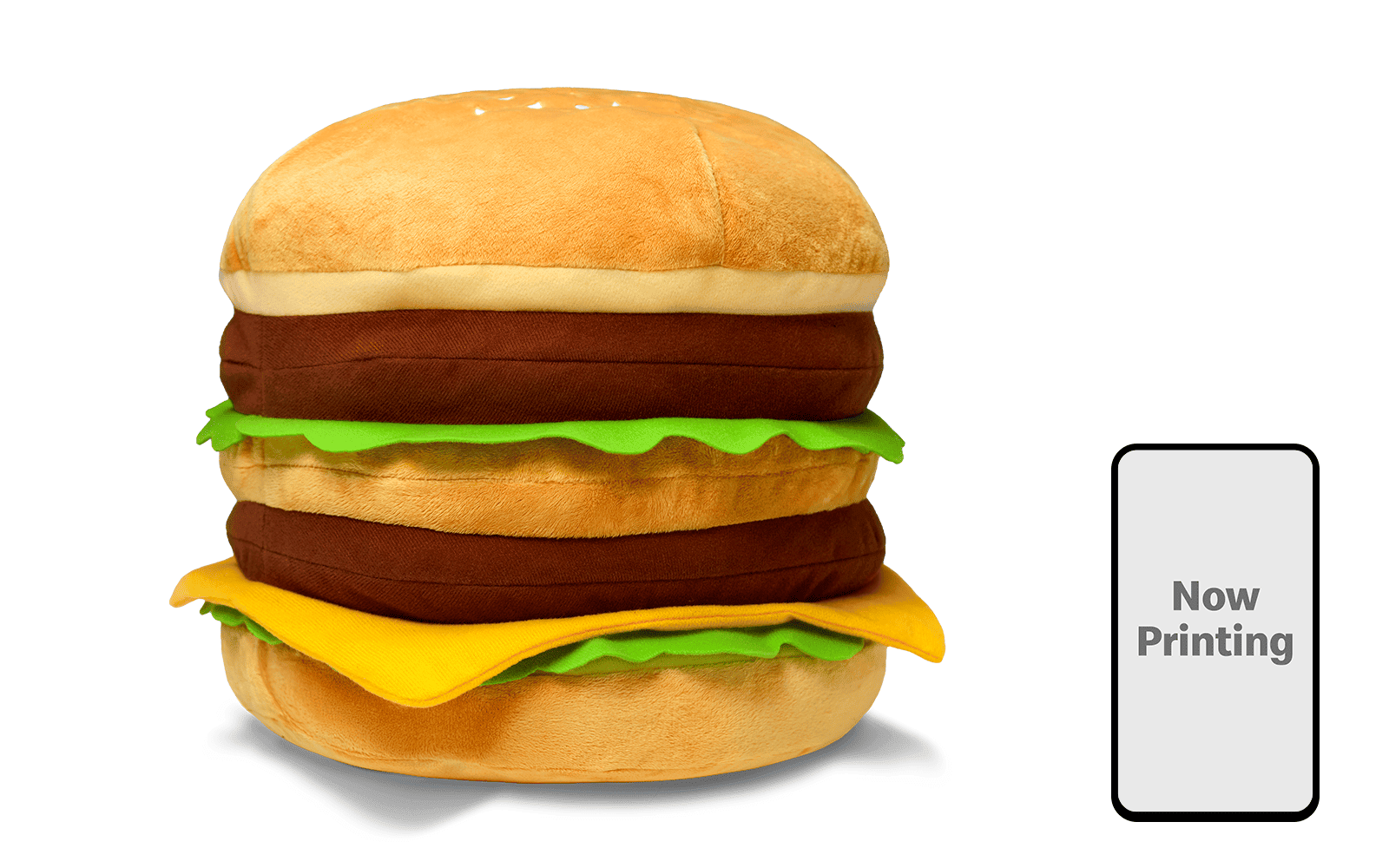 合計5,000名様に当たる！バーガークッション抽選応募＋スマートフォン壁紙
