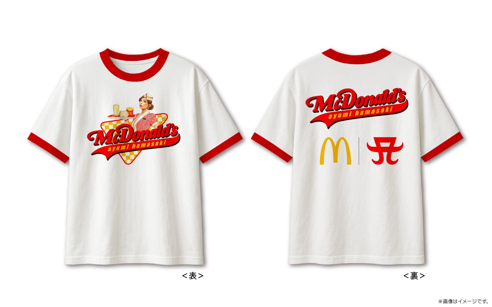 【限定コラボ】 浜崎あゆみTシャツ応募 抽選で700名様に当たる！+全員もらえるデジタルコンテンツ