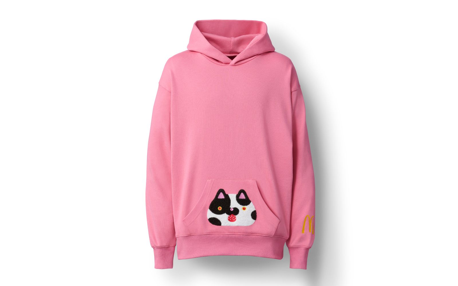 500名様に当たる！猫フーディー(クッキー＆クリーム いちご味) 抽選応募権+全員もらえる壁紙｜三角チョコパイ