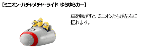 【ミニオン・ハチャメチャ・ライド ゆらゆらカー】